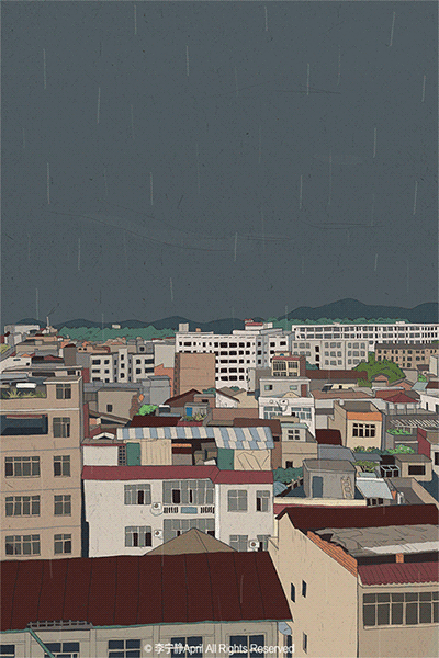 夏天－动态插画（图ZNTU4ODE3NjQ=） - 创作习作 - 站酷设计师李宁静april原创素材 - 站酷ZCOOL
