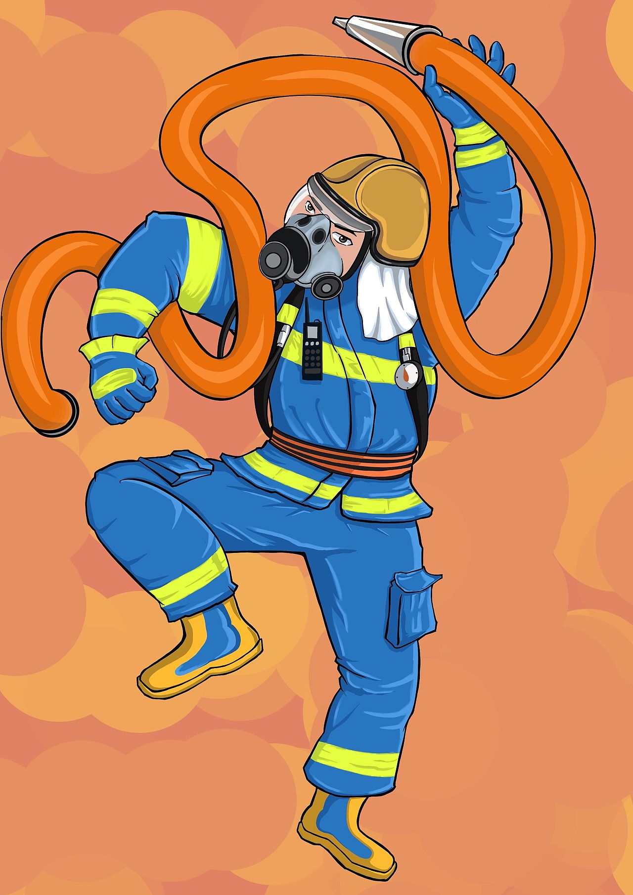 消防员,最美逆行者,守护神