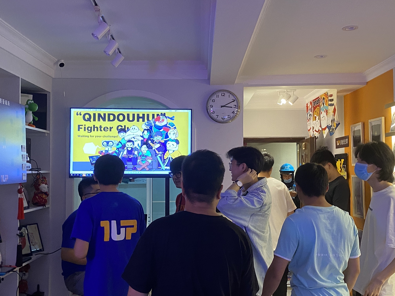 “秦斗会”活动主题插画