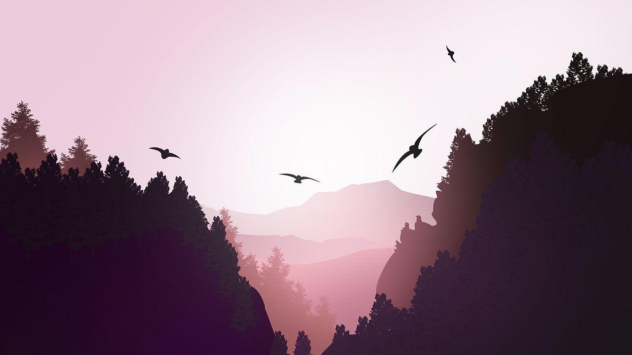 CALM-ZEM自然系列风景插画（图ZMjIwMTIyOTAw） - 商业插画 - 站酷设计师P0164089原创素材 - 站酷ZCOOL