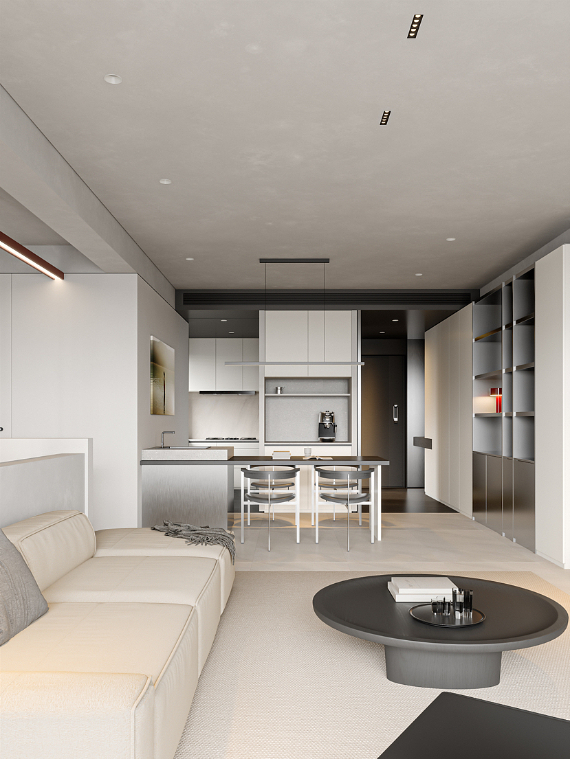 现代-极简客餐厅