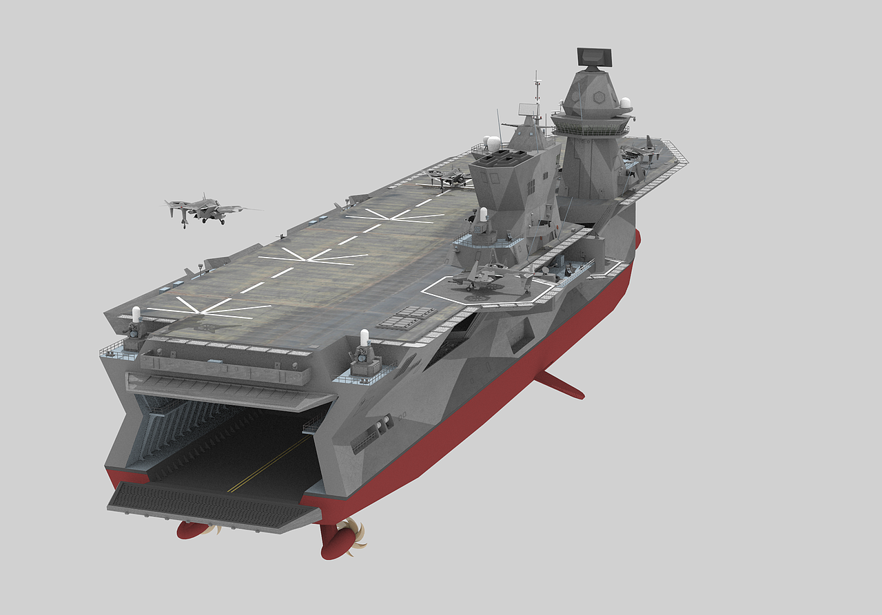 未来两栖攻击舰概念