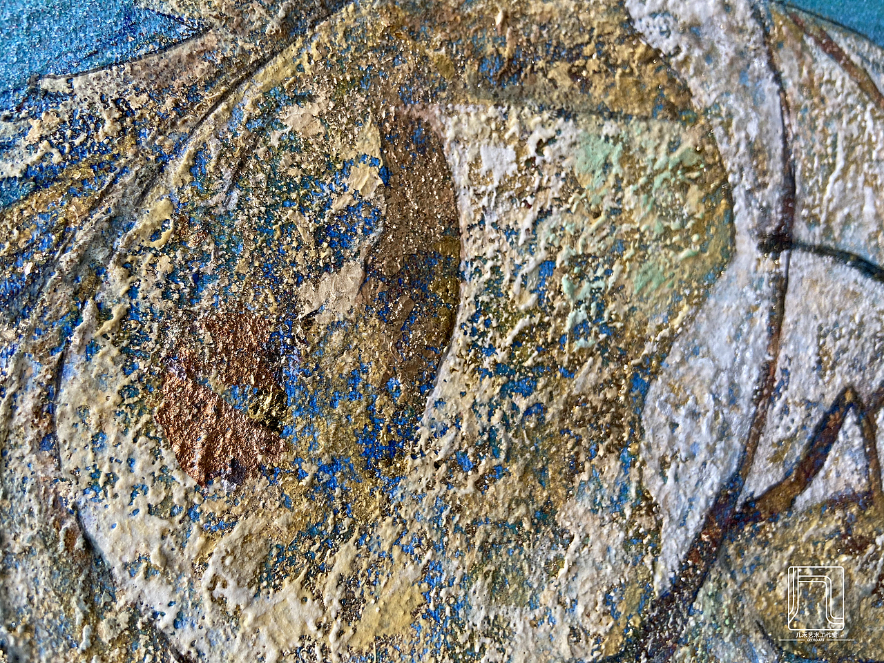 综合材料-【寻】（图ZMjc2MjM5Nzc2） - 绘画 - 站酷设计师几禾周周原创素材 - 站酷ZCOOL