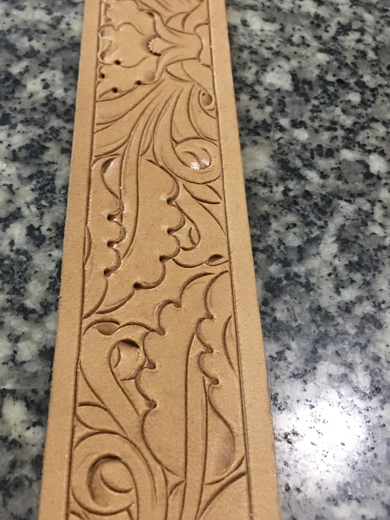 手工皮带皮雕腰带