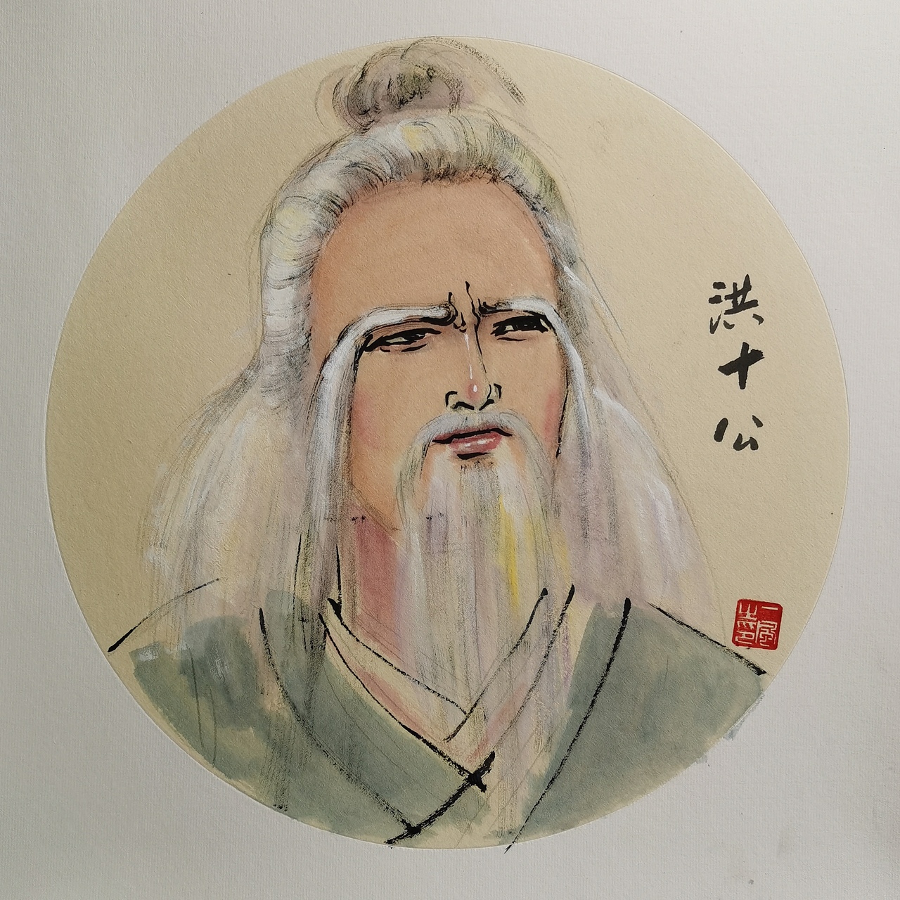 83版射雕人物水墨漫像（图ZMjgyMjkwNDAw） - 单幅漫画 - 站酷设计师一风老师原创素材 - 站酷ZCOOL