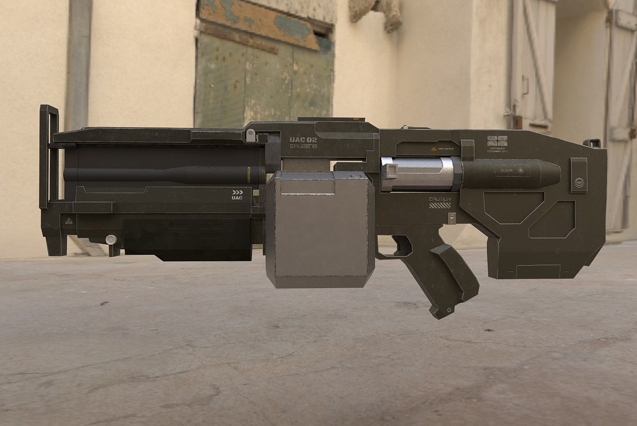 doom2016版机枪模型