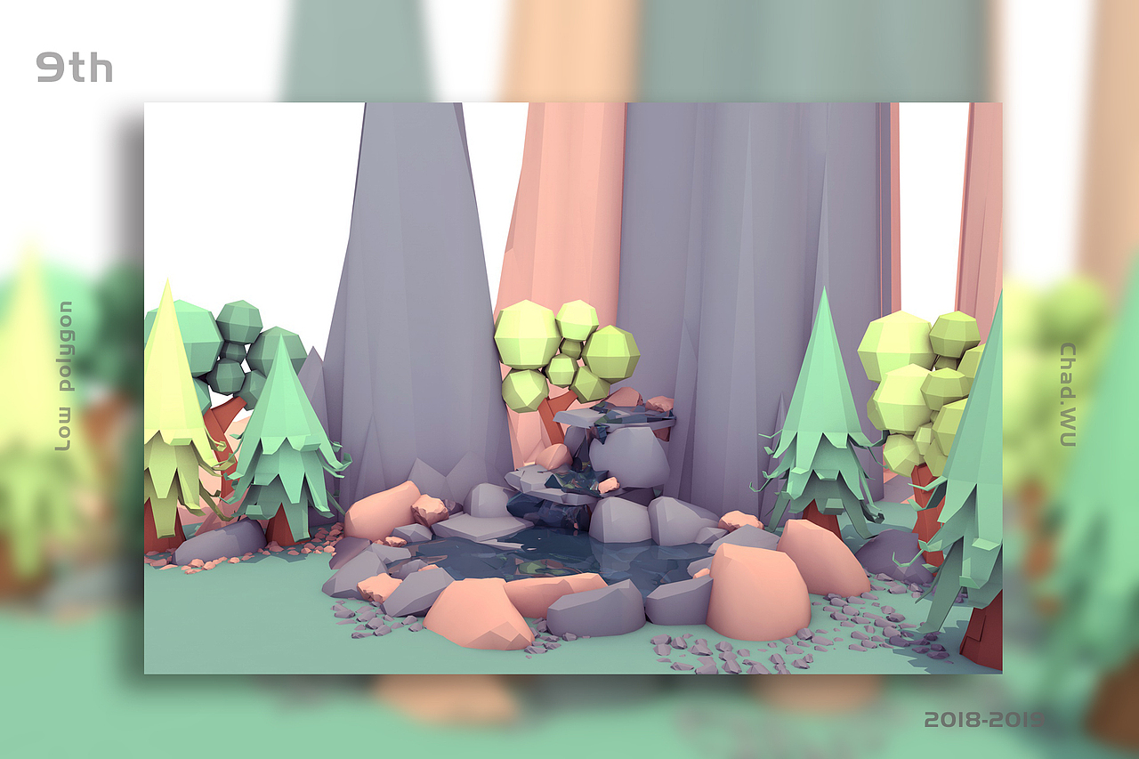 Cinema4D（图ZOTE5MDE2NzY=） - 场景 - 站酷设计师ChadWU原创素材 - 站酷ZCOOL