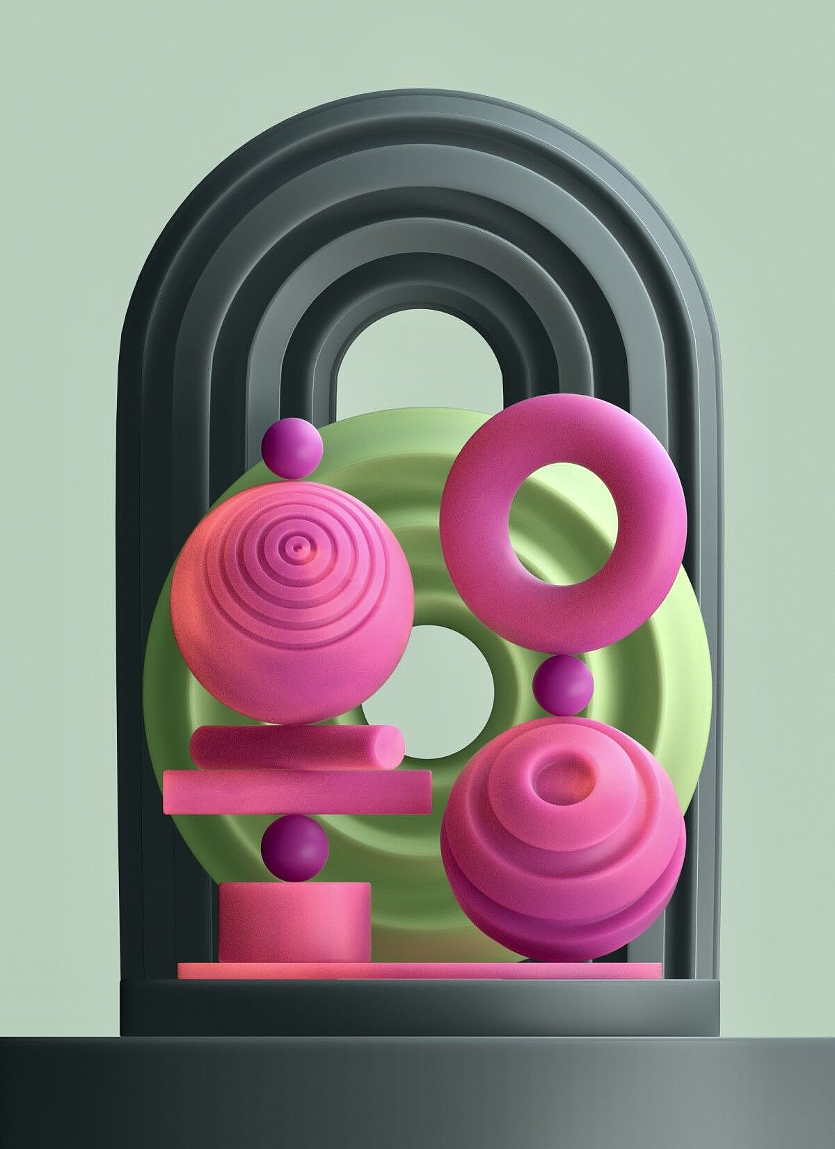 OC第十期学员作品——NiaoNiao的C4D课堂(中)