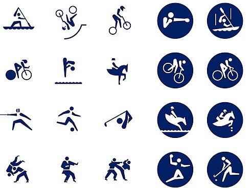2020年东京奥运会体育项目icon