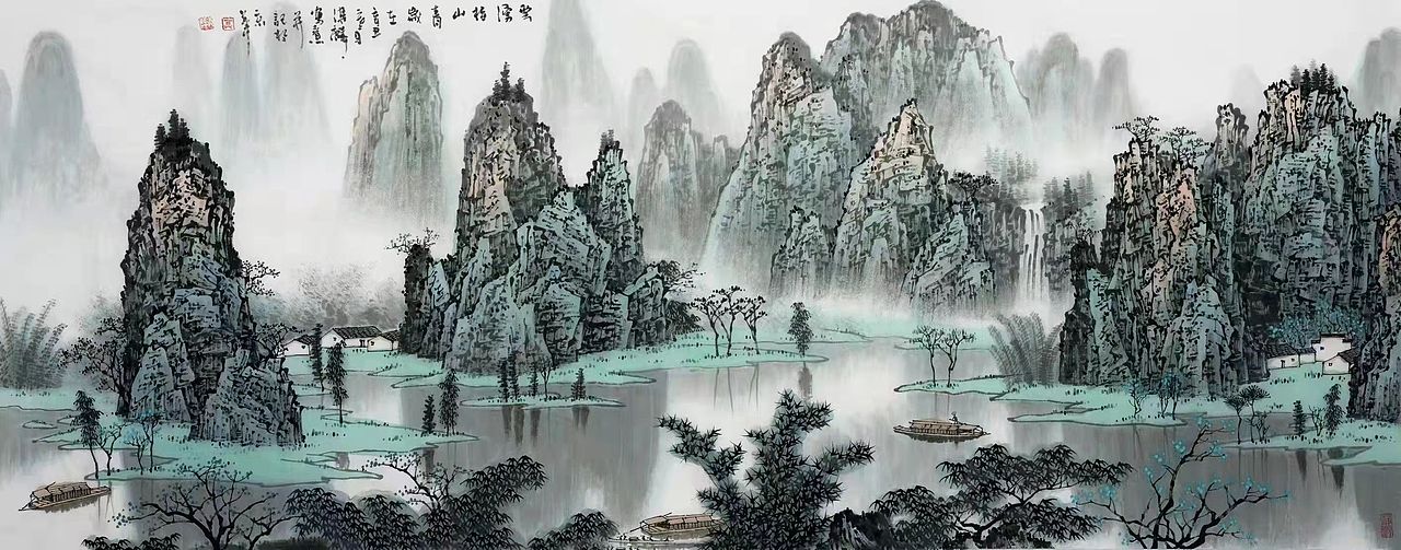 当代女白雪石～莫淇麟作品欣赏（图ZMzE4OTAwNTI0） - 绘画 - 站酷设计师卖画15175414393原创素材 - 站酷ZCOOL