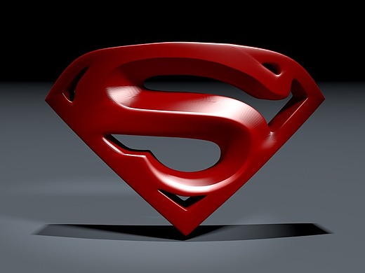 超人logo