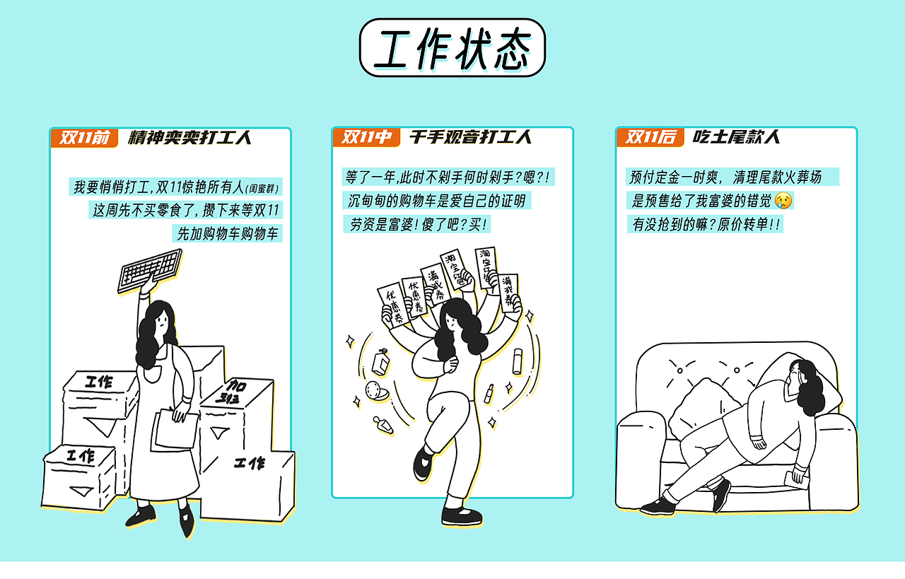 尾款人双11状态一览