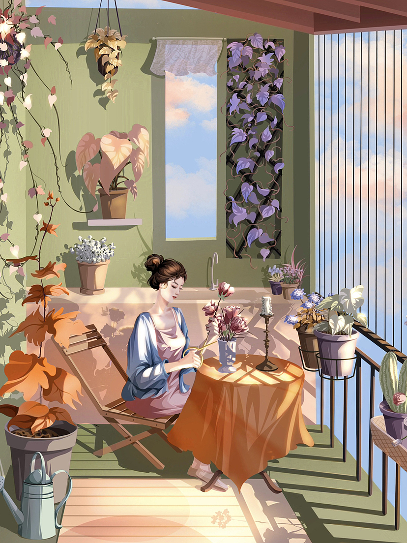 精致的花房女孩👧🏻