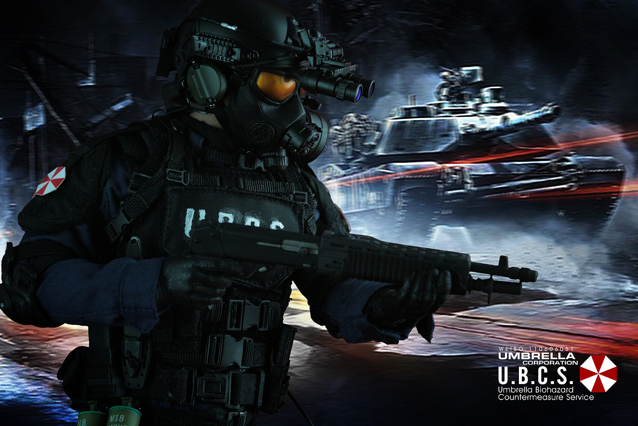 自d安布雷拉生化危机紧急对策部队特种兵ubcs