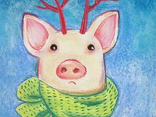 试着用色粉的第二波动作