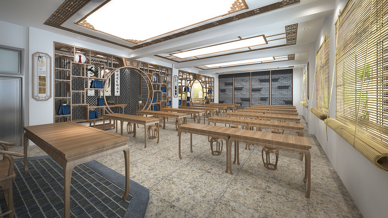 德善书院（校园文化）（图ZMjU3NzM0NDk2） - 展陈设计 - 站酷设计师海豚和珣子原创素材 - 站酷ZCOOL