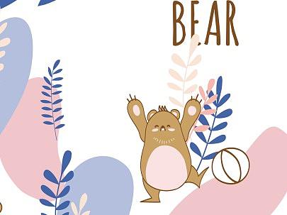 呆呆熊局部（个人主页-ZMjQ4MDkwMTI=） - 图案 - 站酷设计师濑三原创素材 - 站酷ZCOOL