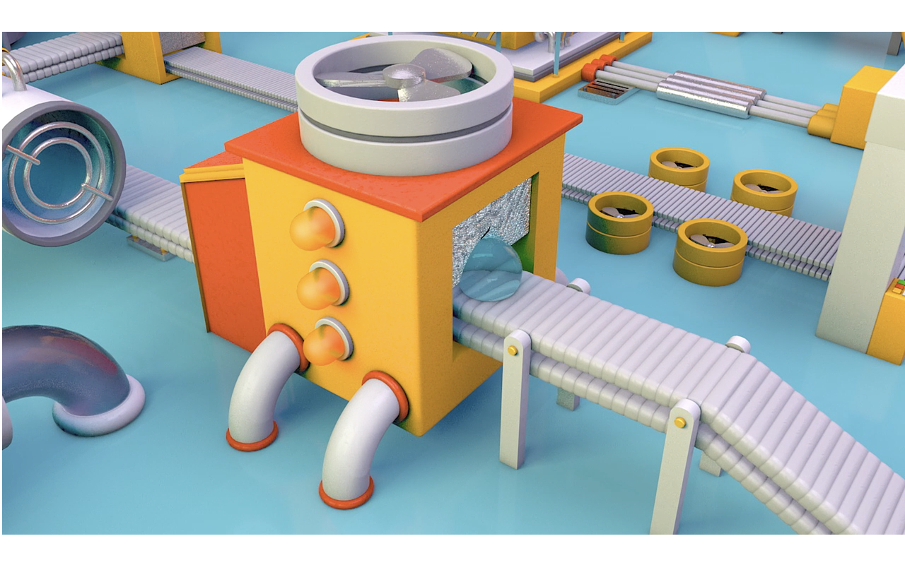 c4d小工厂——《mixar》