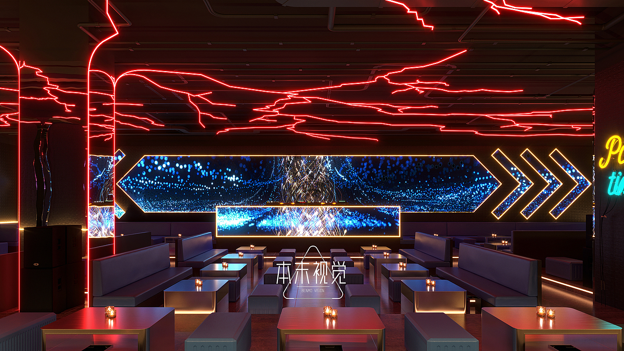 AIPO BAR（图ZMjkzMjc5MzUy） - 商业空间设计 - 站酷设计师本末视觉丶原创素材 - 站酷ZCOOL