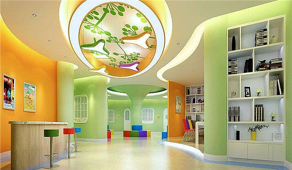 重庆北碚区培训学校装修设计公司/培训学校设计效果图（图ZMTQ3MTU3MTU2） - 家装设计 - 站酷设计师重庆鼎庭装饰原创素材 - 站酷ZCOOL