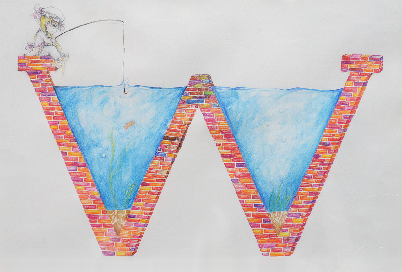 ”冇展“之字母插画展,福建师范大学2012级视觉传达全体作品