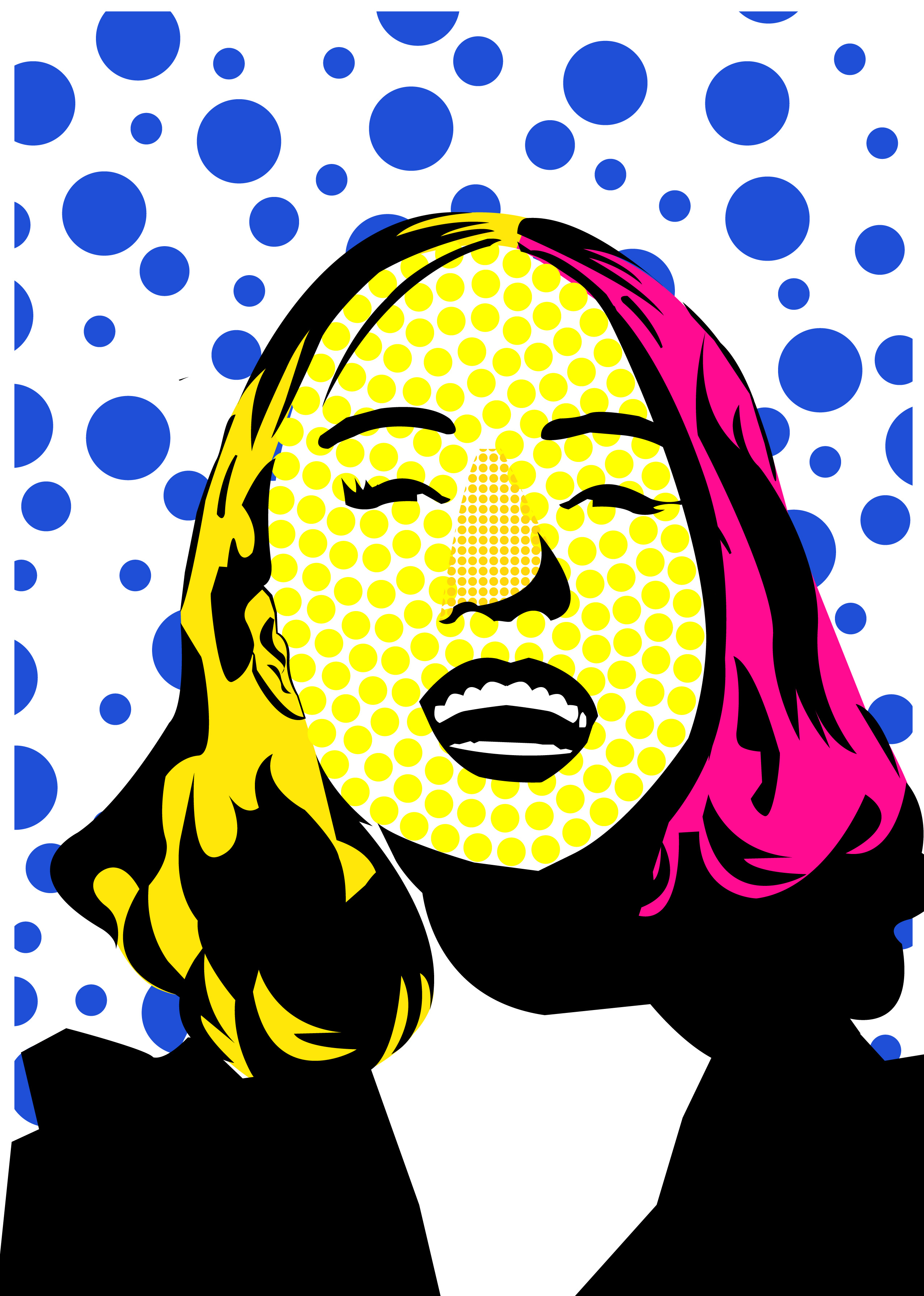 波普系列头像|插画|涂鸦/潮流|阿漫漫 - 原创作品 - 站酷 (zcool)