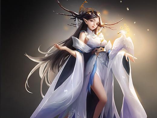 【匠人绘】匠人绘美宣班学员立绘作业节选三