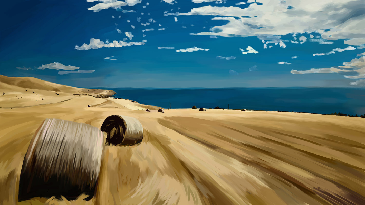 painter 数位板 cg 风景画 |插画|涂鸦/潮流|黑淇星一 - 原创作品