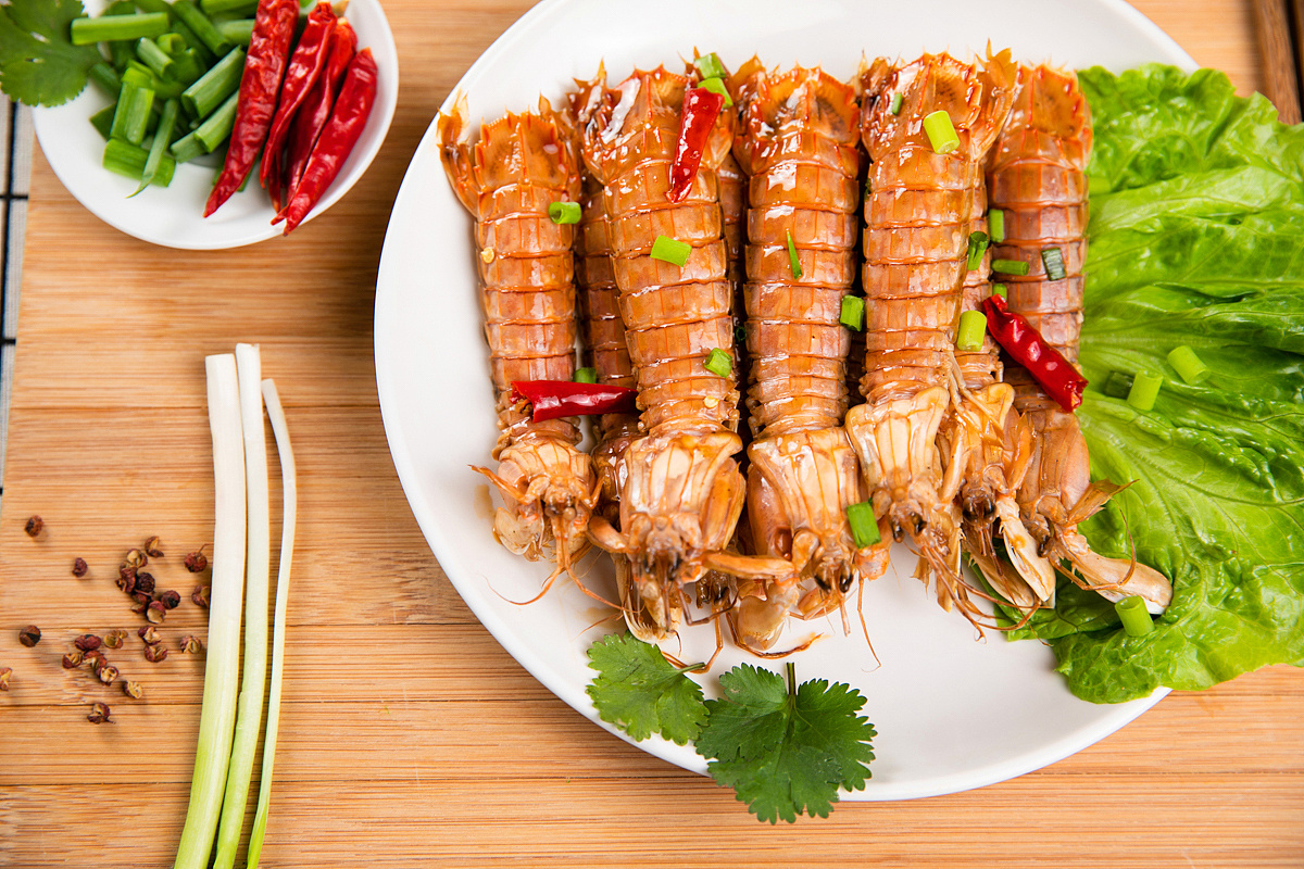 皮皮虾 静物拍摄