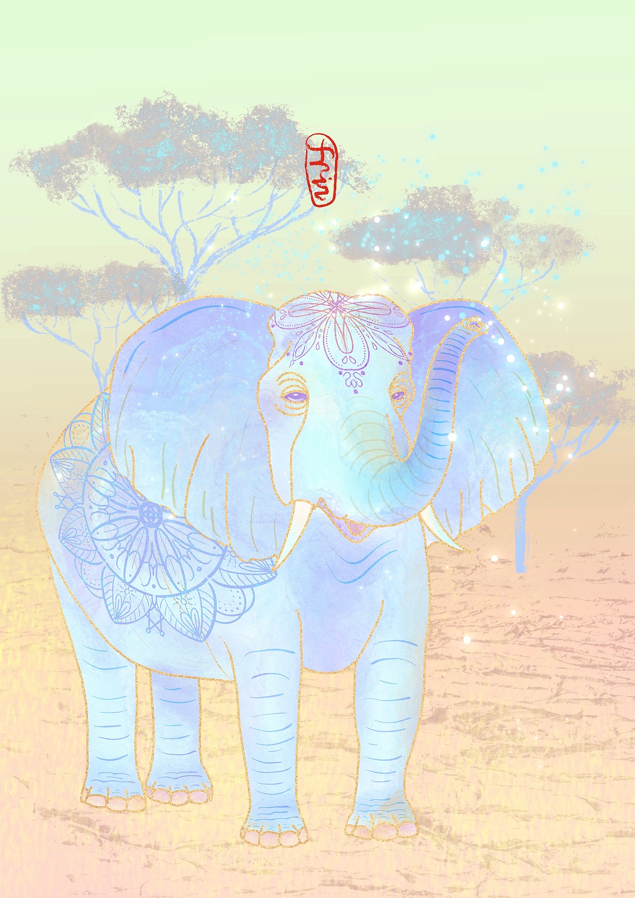 【梦幻国风】好运神兽系列（图ZMjIyNTkzNjQ4） - 创作习作 - 站酷设计师Frin丫丫原创素材 - 站酷ZCOOL