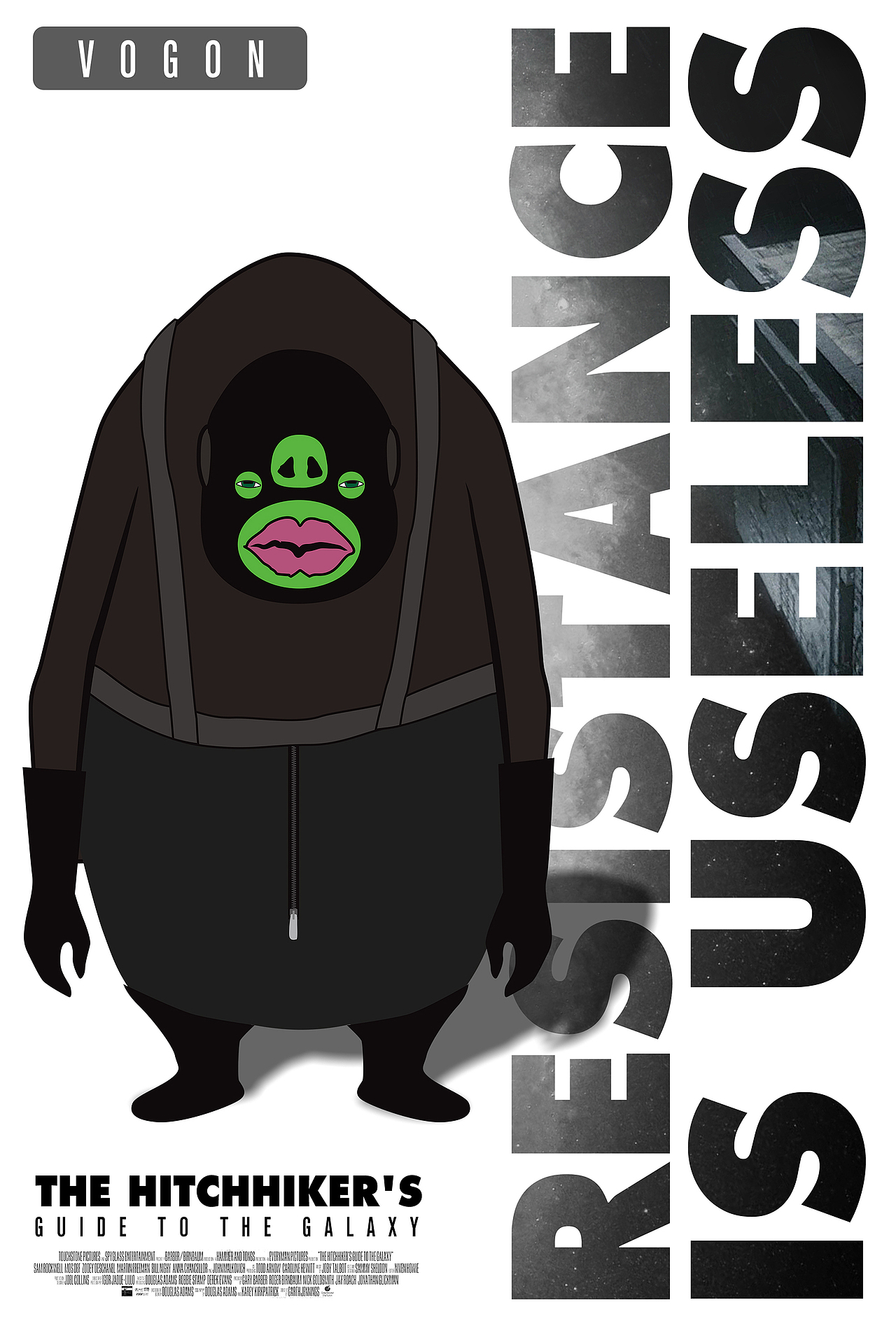 银河系漫游指南》 电影海报（角色海报）