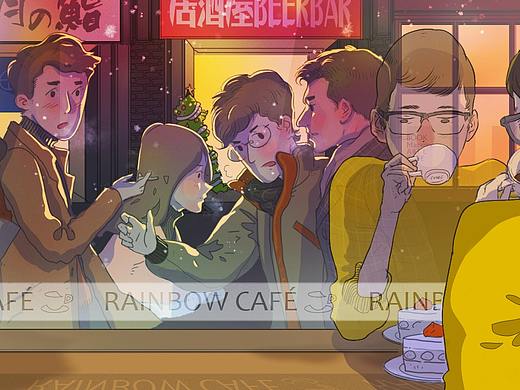 平安夜没有雪，没有迟到，只会缺席哈哈哈（个人主页-ZNDE3ODIwNzI=） - 创作习作 - 站酷设计师CharlesNau原创素材 - 站酷ZCOOL