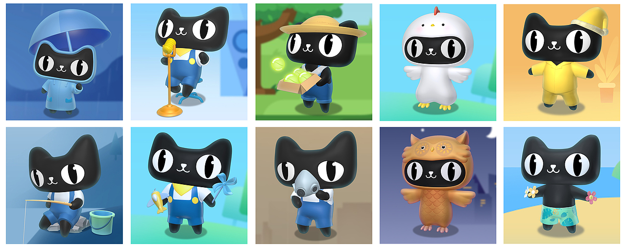 2018天猫精灵的卡通角色形象设定