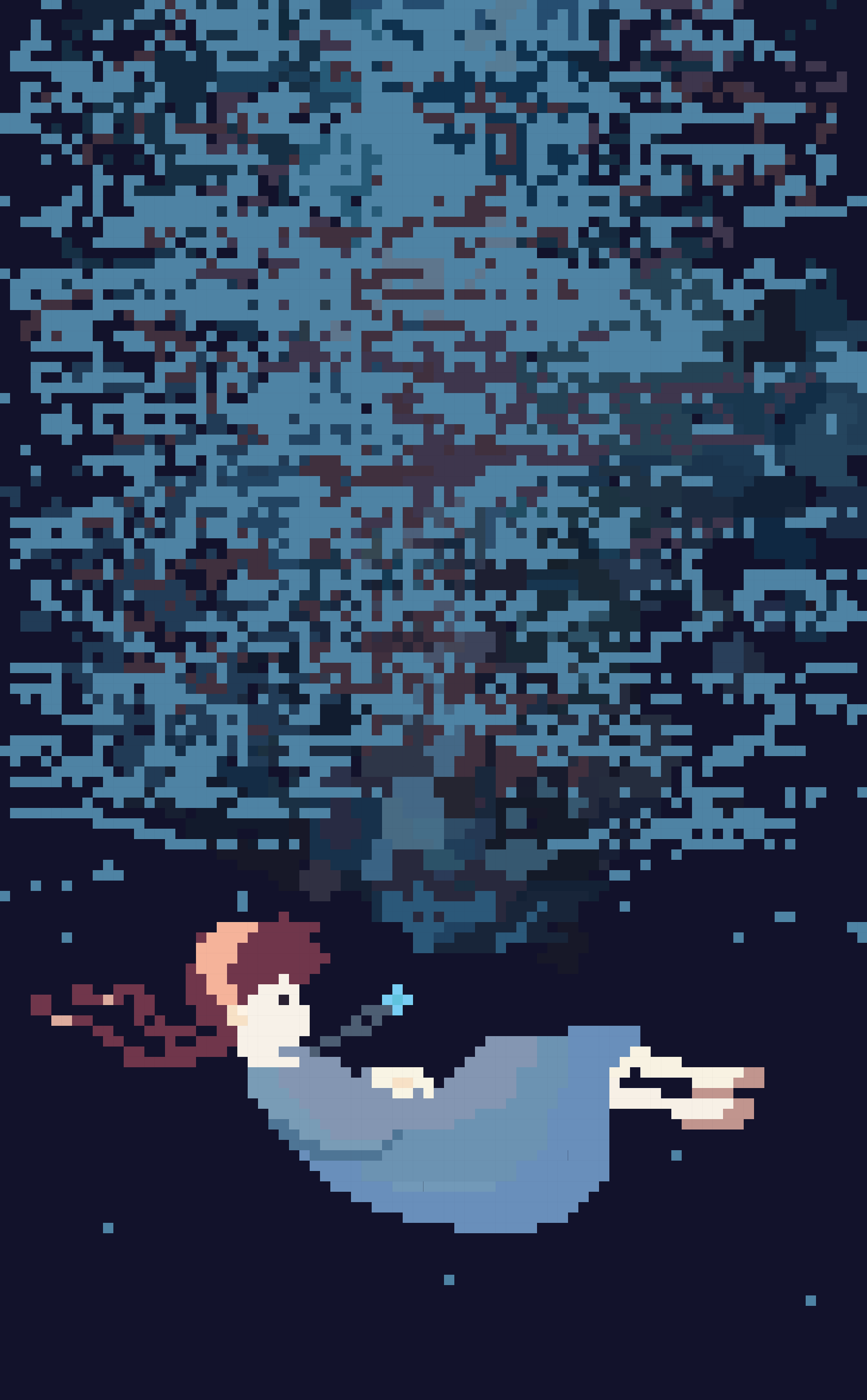 像素画-天空之城