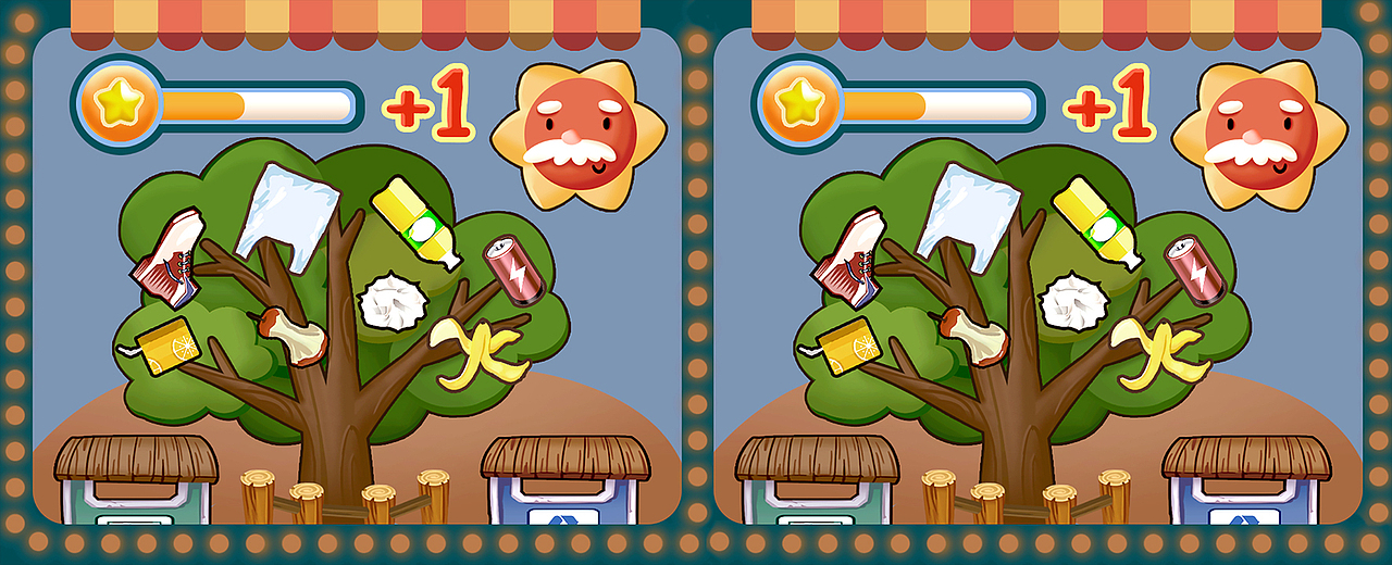 【儿童游戏插图】垃圾分类magic kids环保主题课程