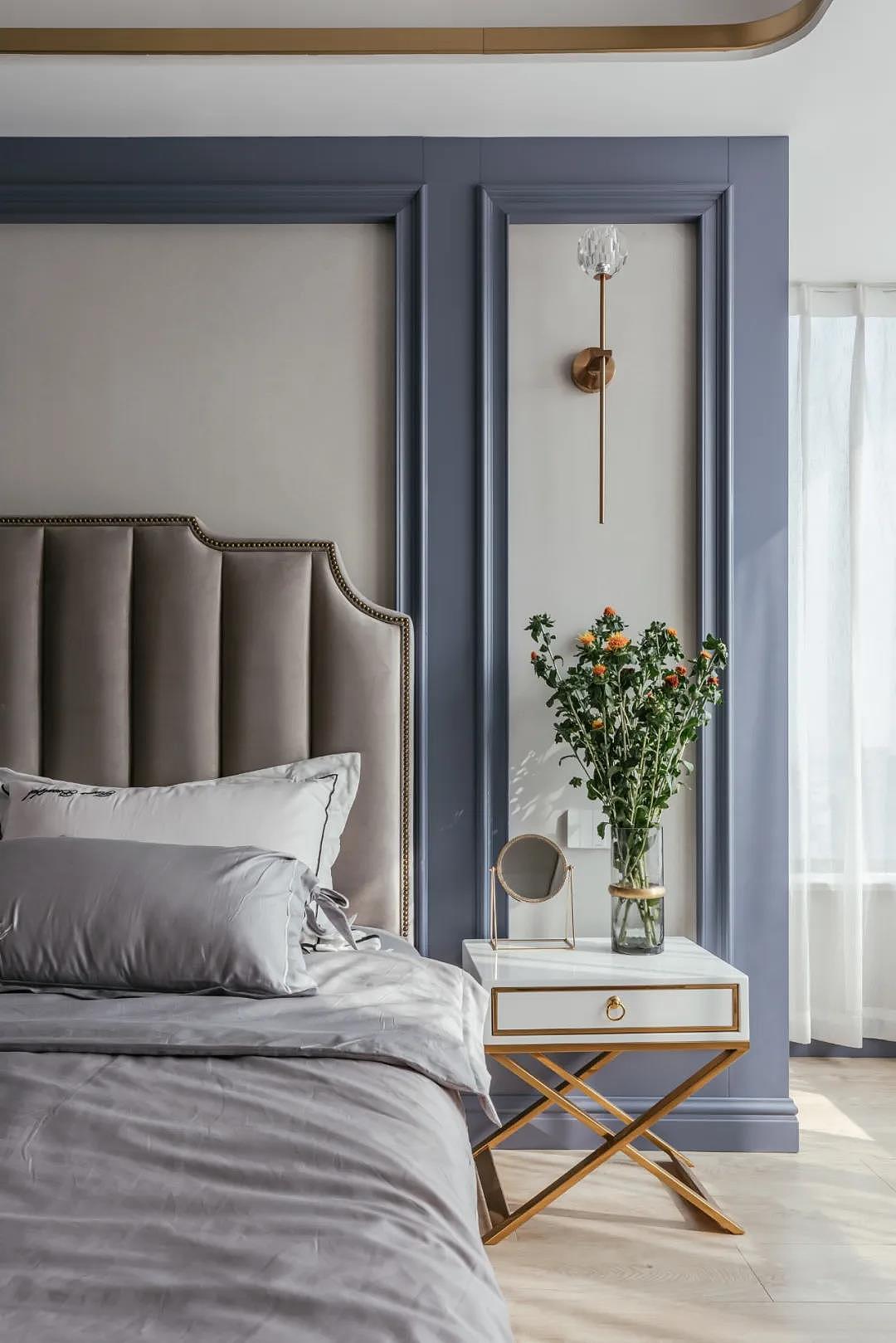 132平美式风三居室,客餐厅尽显优雅与格调