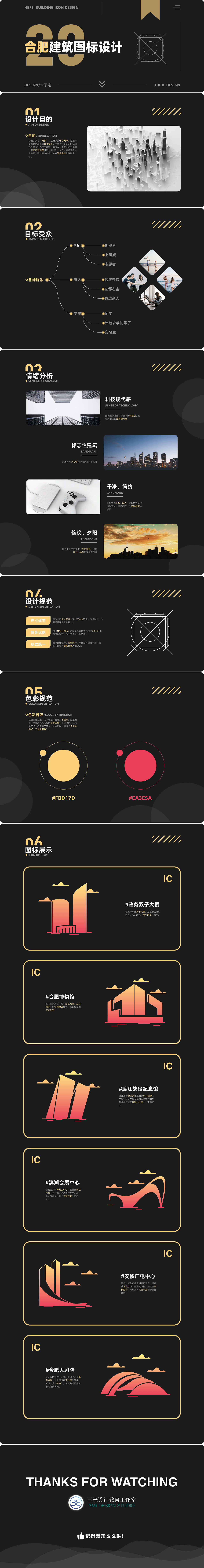 合肥建筑图标设计（图ZMjAzOTAwMjky） - 图标 - 站酷设计师三米工作室原创素材 - 站酷ZCOOL