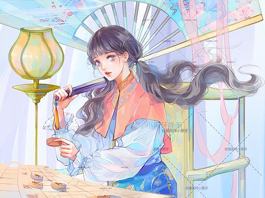 国风象棋少女
