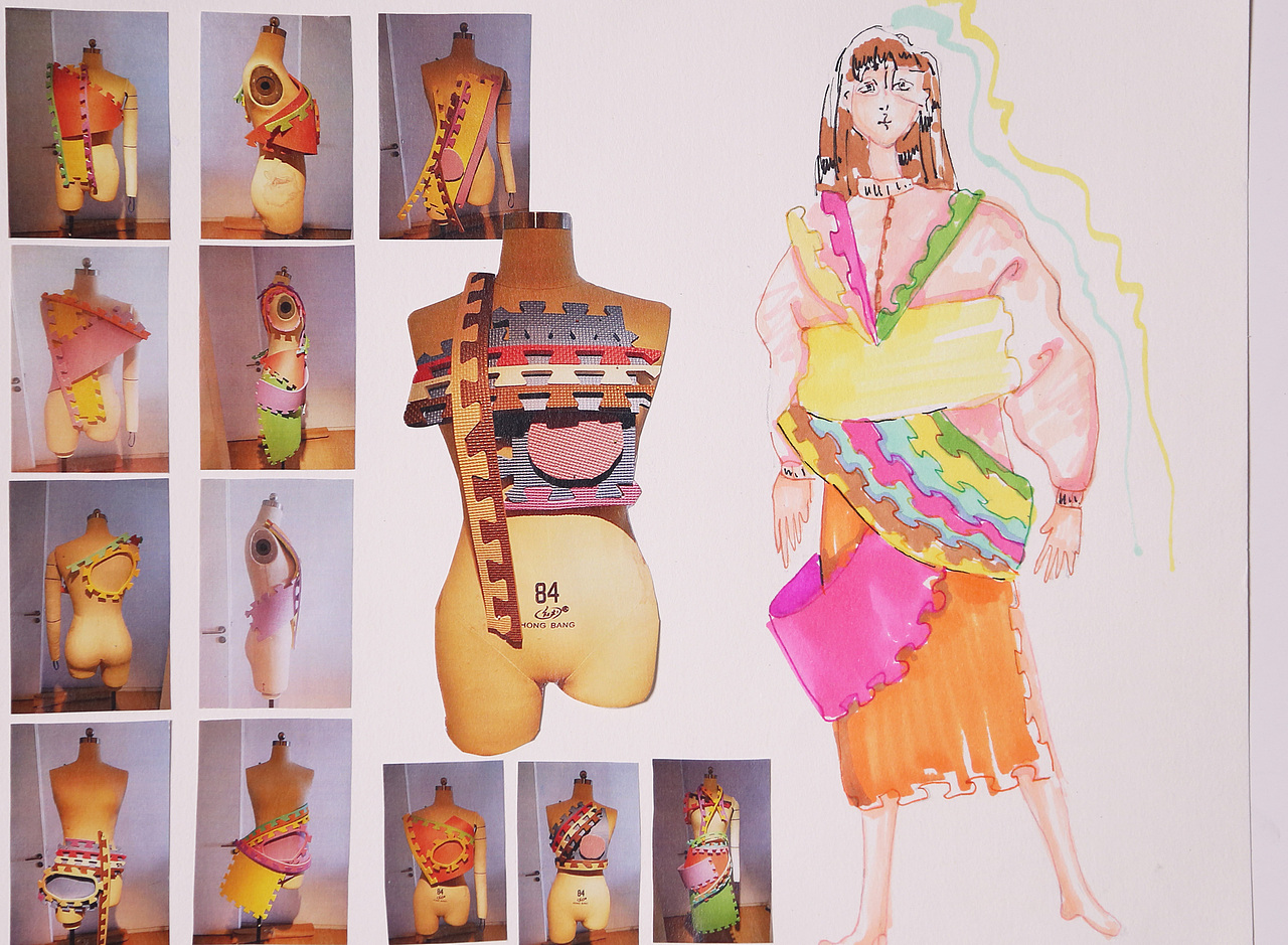 《忆》服装系列作品