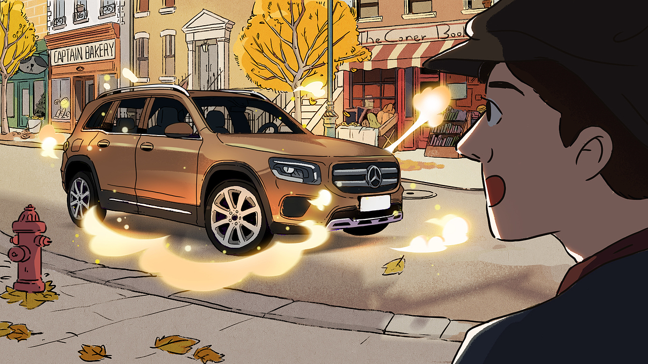 梅赛德斯奔驰新年动画