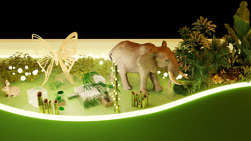 交个朋友 植愈一夏（图ZMzQ0ODY1MjI4） - 展陈设计 - 站酷设计师攀岩的瓜子原创素材 - 站酷ZCOOL