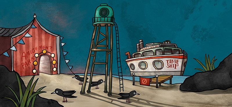 迷失岛前传的海报（图ZMTY4MjQwNjc2） - 游戏原画 - 站酷设计师cotton原创素材 - 站酷ZCOOL