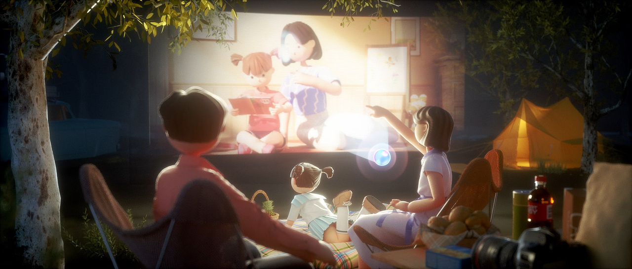 云栖大会天猫精灵2020 CG开场（图ZMjU5NzczODI4） - 动画/影视 - 站酷设计师是宣宣呀原创素材 - 站酷ZCOOL