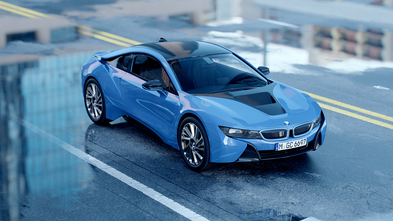 BWM i8 RENDER（图ZMTc4MTUzODQw） - 机械/交通 - 站酷设计师___Jess原创素材 - 站酷ZCOOL