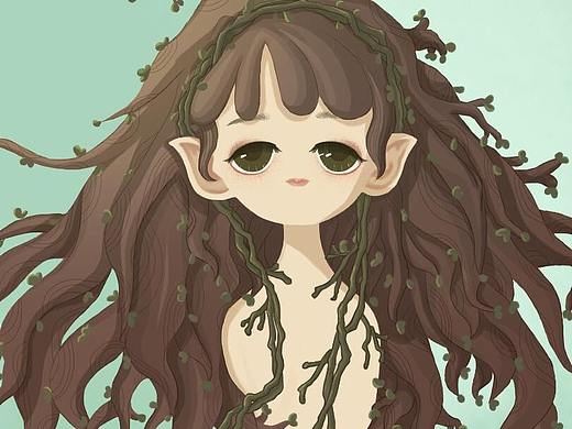 插畫練習(xí)（個(gè)人主頁(yè)-ZNDIxNDI2MDA=） - 創(chuàng)作習(xí)作 - 站酷設(shè)計(jì)師vivi尤微米原創(chuàng)素材 - 站酷ZCOOL