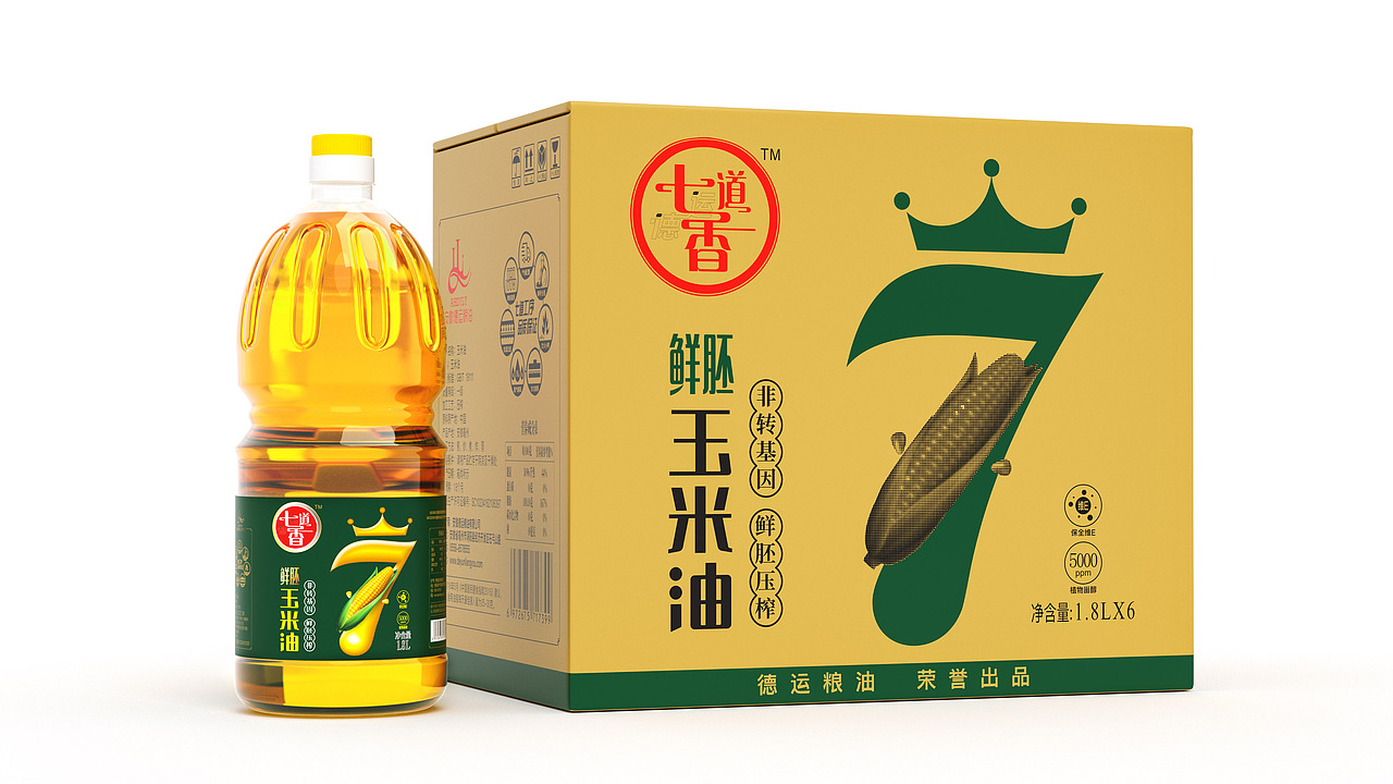 七道香食用油包装