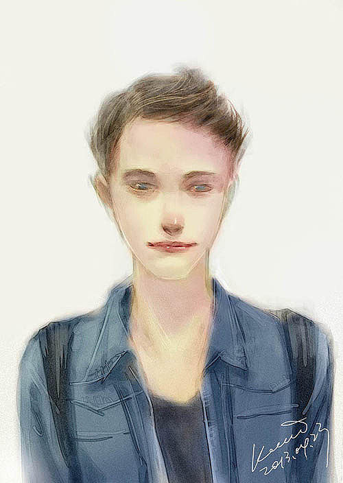 随笔插画 (人物类,含原创、同人及对画)