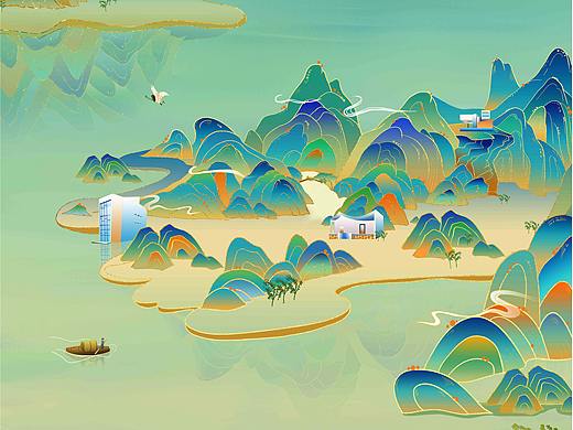 新改千里江山图