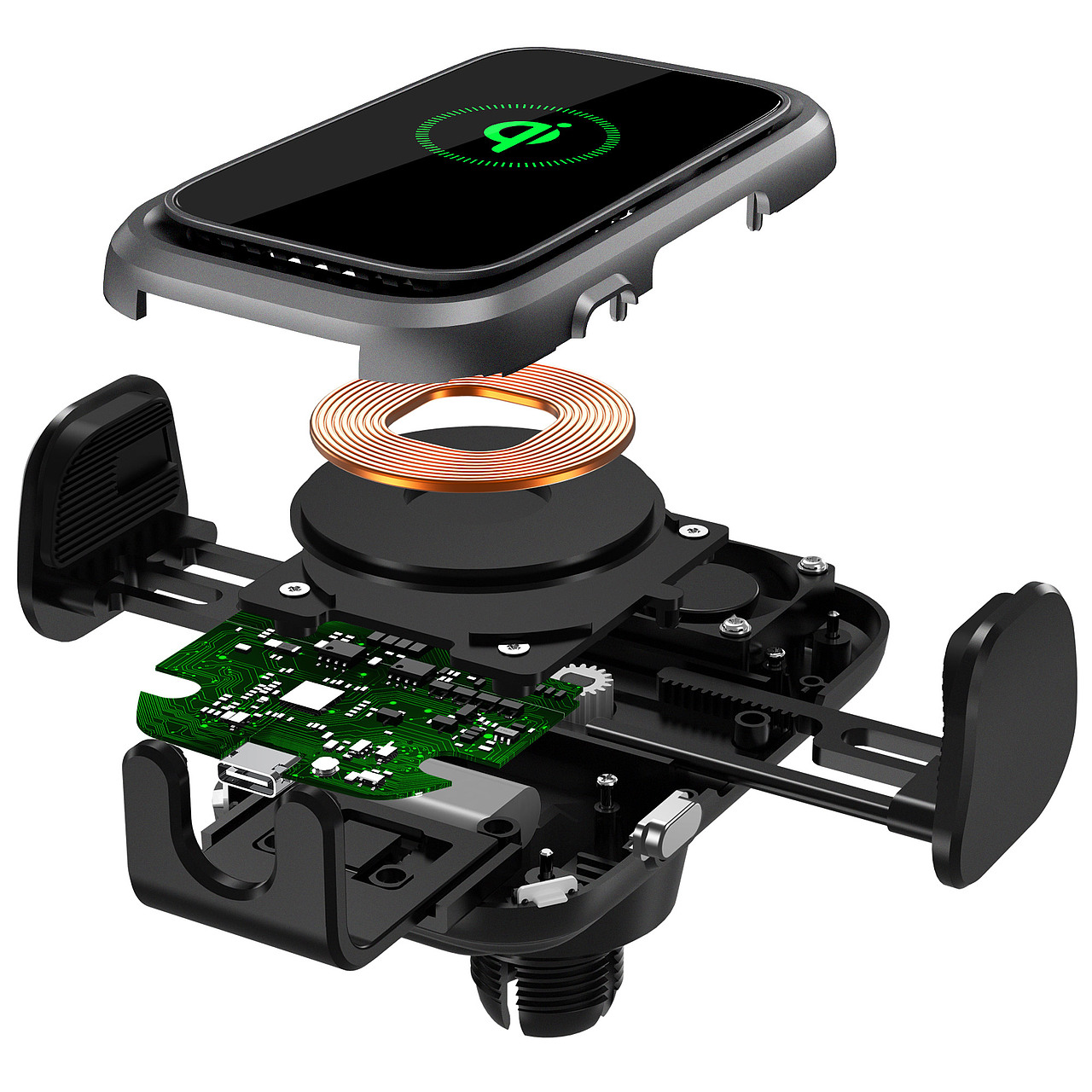 手机车载无线充电器