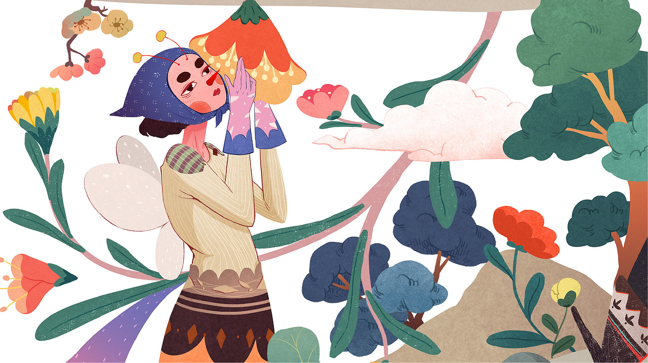 释放种子的力量/禾作/插画/文创/IP形象（图ZMTYwNzgwMzQ0） - 商业插画 - 站酷设计师禾作文创原创素材 - 站酷ZCOOL